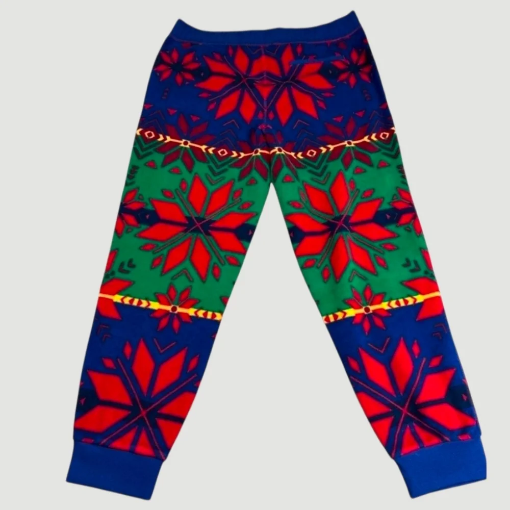 NWOT Polo Ralph Lauren L Indie Sleeze Southwestern Fair Isle Fleece Joggers - Picture 7 of 12
